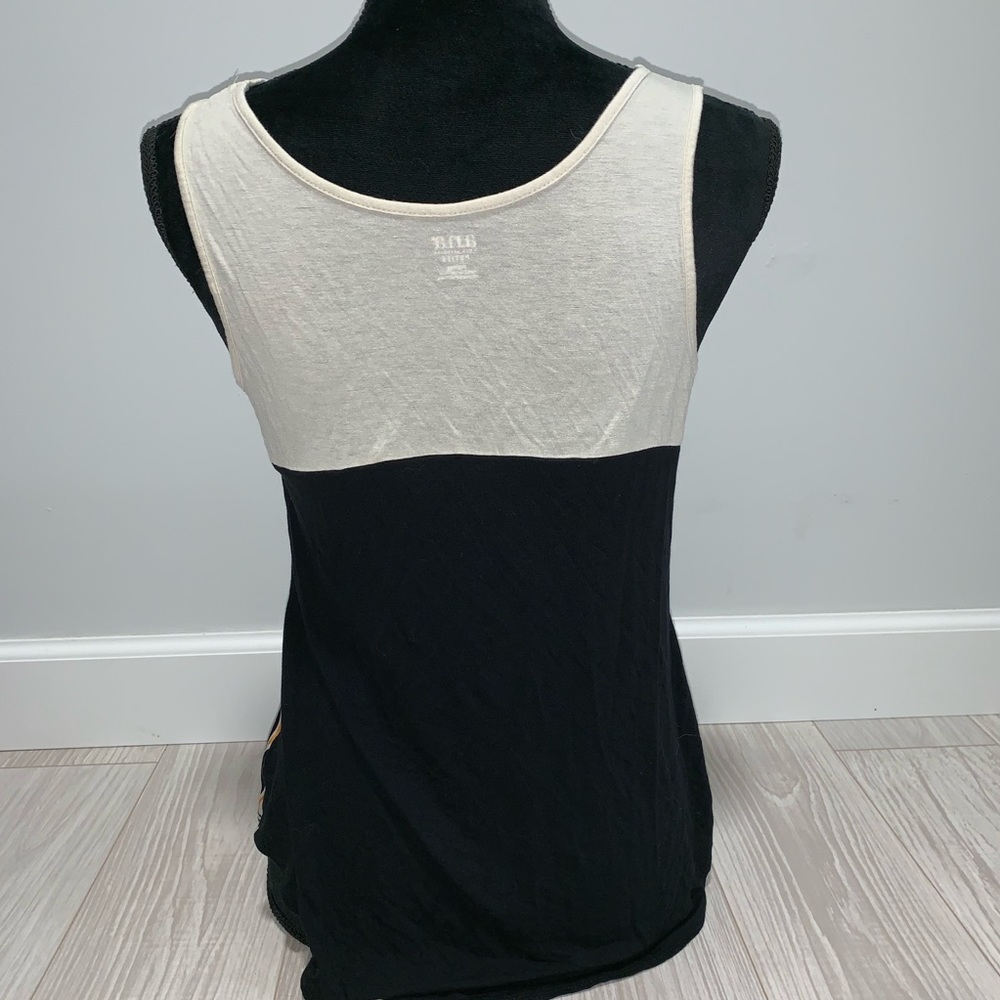 A.N.A satin multicolored tank top size PM - Picture 4 of 5